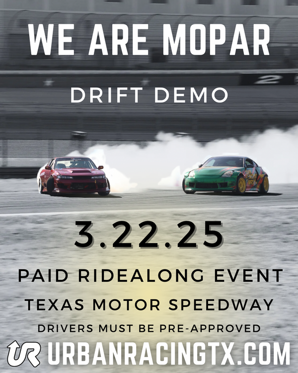 We Are Mopar x Urban Racing DRIFT DEMO